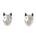 Hamish McBeth Bull Terrier Stud Earrings