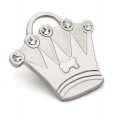 Hamish McBeth Crown Silver Dog ID Tag
