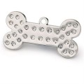 Hamish McBeth Bone Bling Silver Dog ID Tag