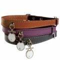 Bobby Ocean Collection Leather Cat Collar
