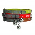 Bobby Premium Address Leather Cat Collar