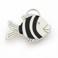 Hamish McBeth Fish Silver Cat ID Tag
