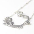 Hamish McBeth Leaping Cats Necklace