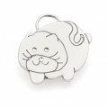Hamish McBeth Fat Cat Silver Cat ID Tag