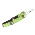 Hamish McBeth Moet Lime Green Leather Cat Collar