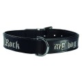 Bobby Rock My Dog Leather Dog Collar