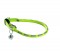 Bobby Voyageur Leather Cat Collar in Lime Green