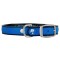 Dublin Dog All Style No Stink Waterproof Dog Collar Simply Solid Blue Ribbon