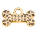 Hamish McBeth Bone Bling Gold Mini Dog ID Tag