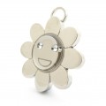 Hamish McBeth Flower Silver Dog ID Tag