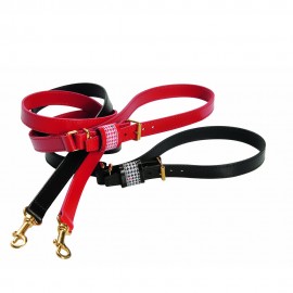 Bobby Chic Leather Dog Leads